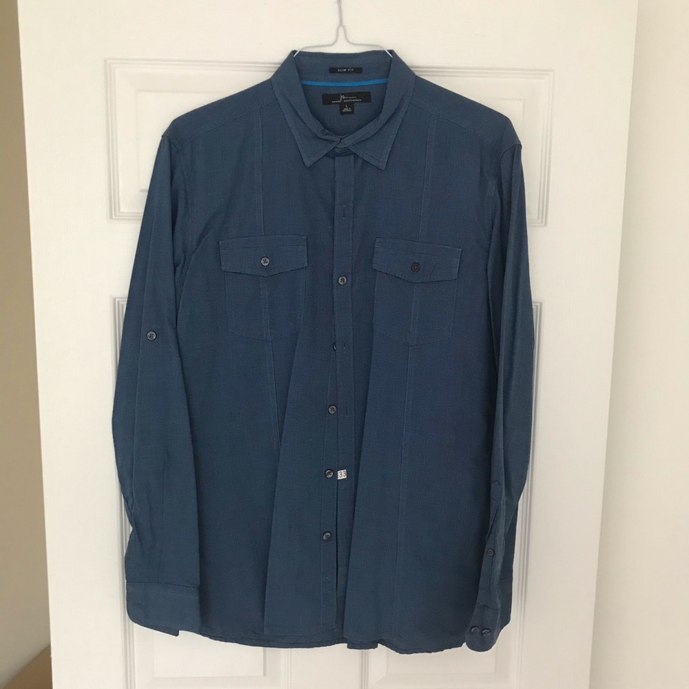 Slim Fit Button Down.